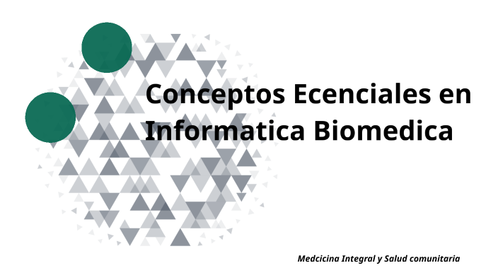 Conceptoa Ecenciales en Informatica Biomdica by Emmanuel Gutierrez ...