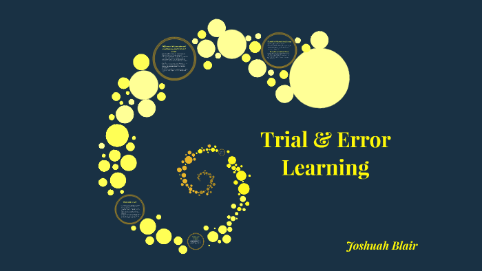 trial and error psychology definition