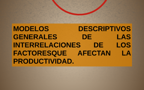 MODELOS DESCRIPTIVOS GENERALES DE LAS INTERRELACIONES DE LOS by Horacio  Peralta Aguilera