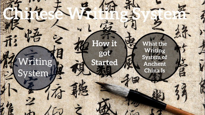 Chinese Writing System by Gabriela Moreno on Prezi