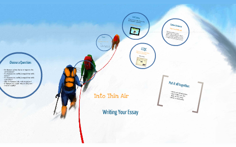 Into thin air essay