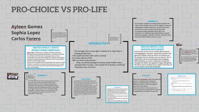 pro life vs pro choice research paper