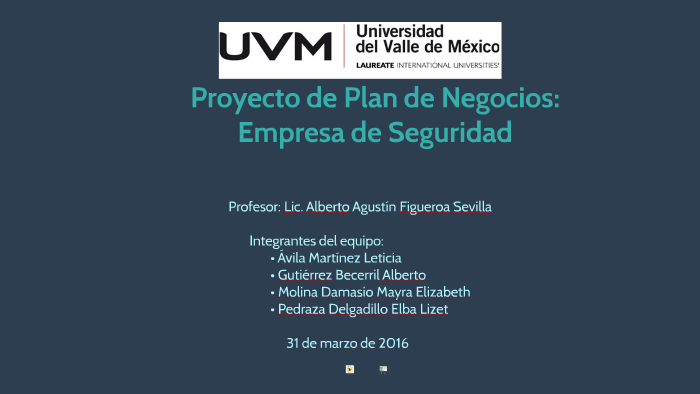 Proyecto de Plan de Negocios: by Kenlly Pacheco on Prezi