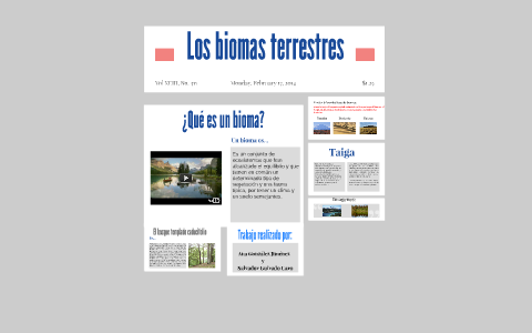 Los biomas terrestres by ana gonzalez jimenez on Prezi