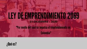 LEY DE EMPRENDIMIENTO 2069 - 31 DICIEMBRE 2020 By Juan Felipe Saavedra ...