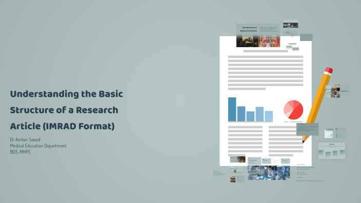 Understanding the Basic Structure of a Research Article by Amber Saeed ...