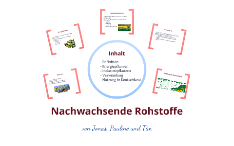 Nachwachsende Rohstoffe By Tim Brauns On Prezi