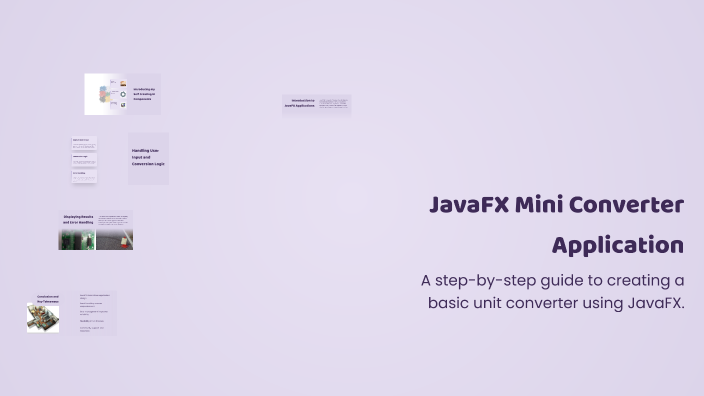JavaFX Mini Converter Application by Adegoke Michael on Prezi
