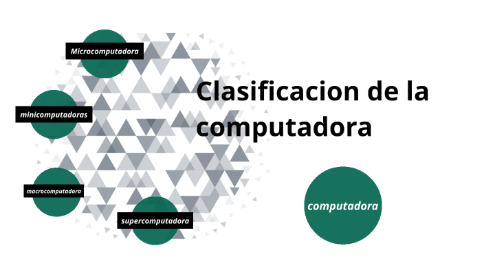 la clasificación de la computadora by Greysy Hernandez Hernandez on Prezi