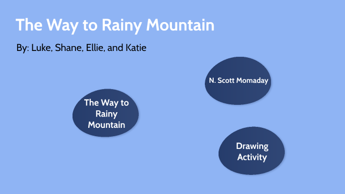 the way to rainy mountain essay