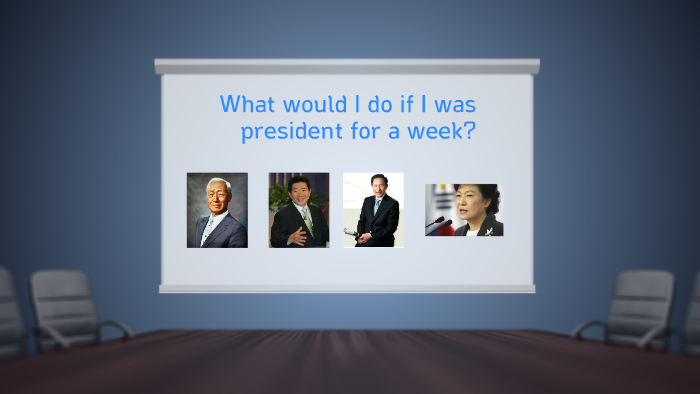What would I do if I was president? by 진욱 유