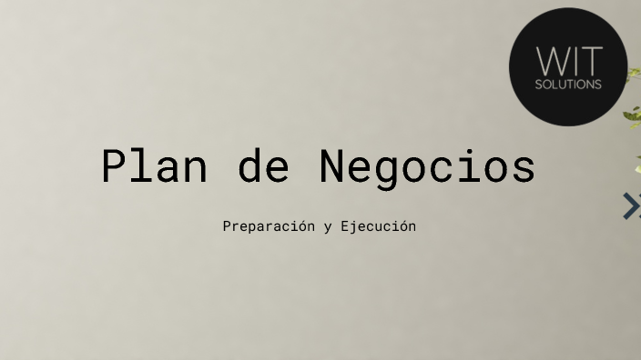 Plan de Negocios by Imer Velázquez on Prezi