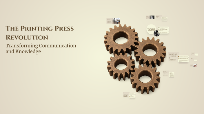 The Printing Press Revolution by Aaminah Gangat on Prezi