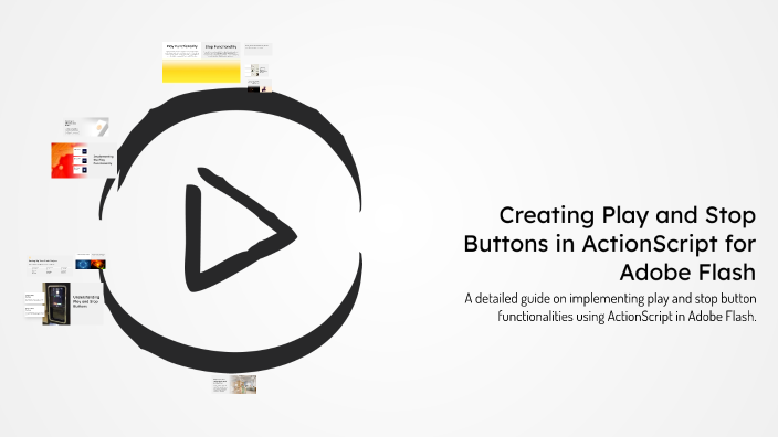 Actionscript Button Creating Play and Stop Buttons in ActionScript for Adobe Flash by ...