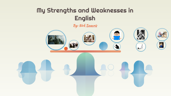 My Strengths and Weaknesses in English by Nikolaos Douvris on Prezi