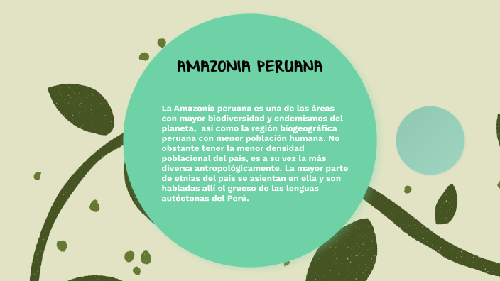 AMAZONIA PERUANA by sarita Reategui on Prezi