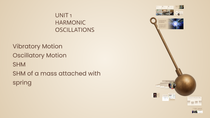 Understanding Oscillations and Simple Harmonic Motion by jamila jamila ...
