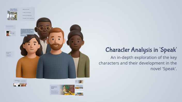 Character Analysis in 'Speak' by Lisa Donovan on Prezi