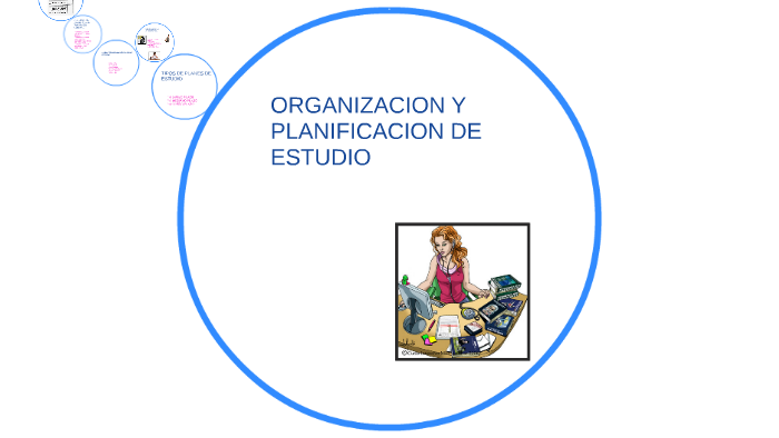 ORGANIZACION Y PLANIFICACION DE ESTUDIO By Ysabel Puente