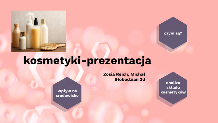 Sprawdzian Z Aspektów Stylizacji We Fryzjerstwie kosmetyki-prezentacja by Zosia z on Prezi