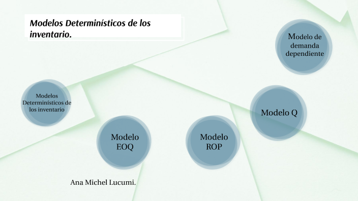 Modelos Determinísticos de los inventario by Michel Lucumi on Prezi