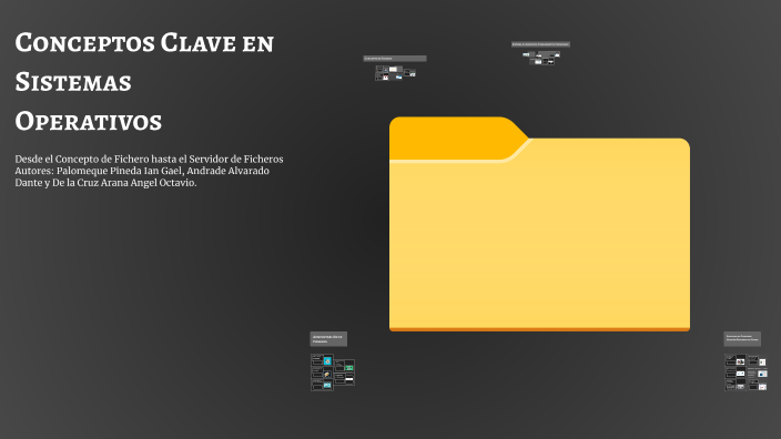 Conceptos Clave en Sistemas Operativos by ANDRADE ALVARADO DANTE on Prezi