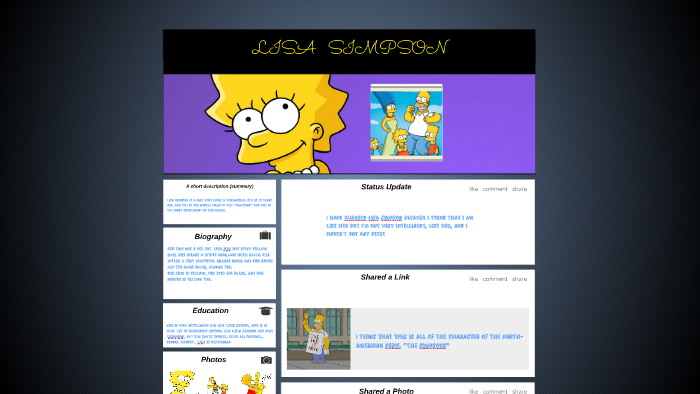 LISA SIMPSON by Irantzu Urkidi on Prezi