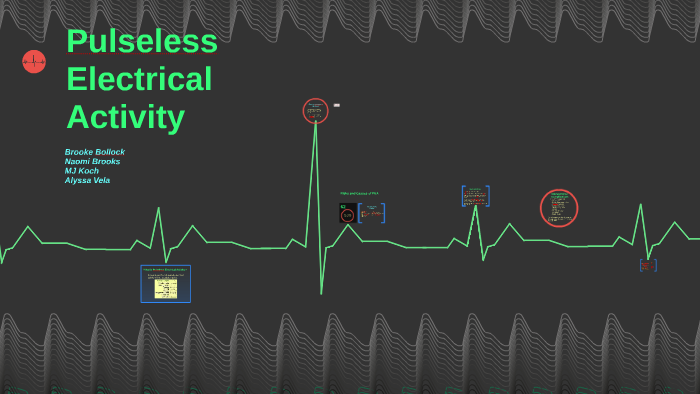 pulseless electrical activity may result from