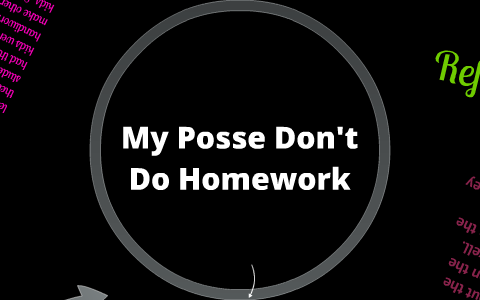 my posse don't do homework wiki