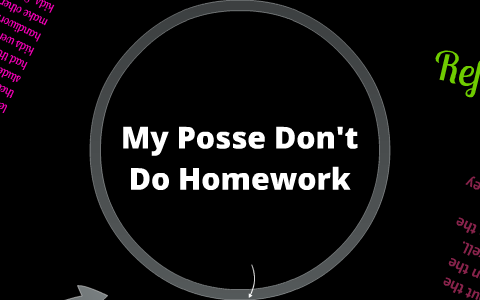 my posse don't do homework summary