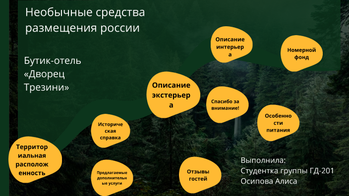 Бутик-отель «Дворец Трезини» в Санкт-Петербурге by Алиса Осипова on Prezi