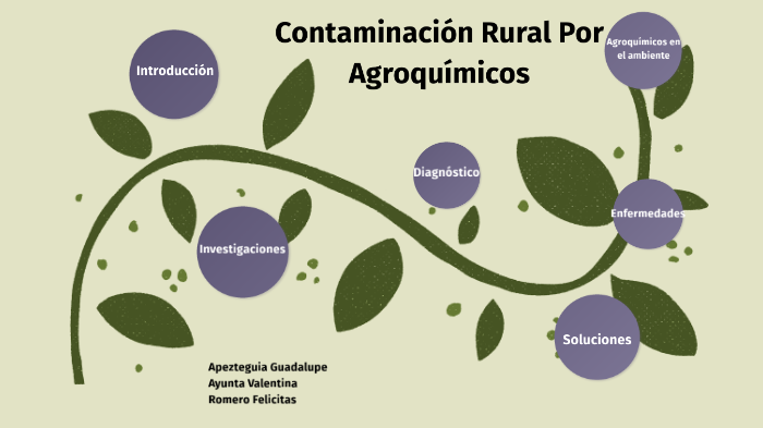 Contaminacion Rural Por Agroquimicos by Guadalupe Apezteguia on Prezi