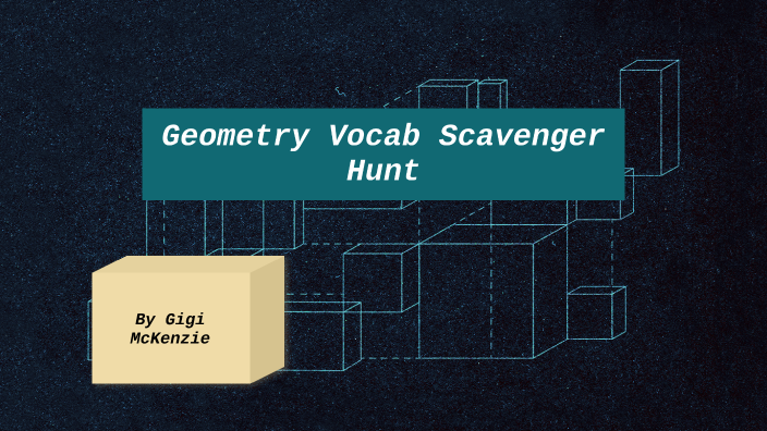 Vocab Scavenger Hunt by Grier McKenzie on Prezi