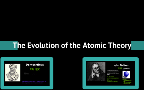 The Evolution of the Atomic Theory by Aly Turner on Prezi