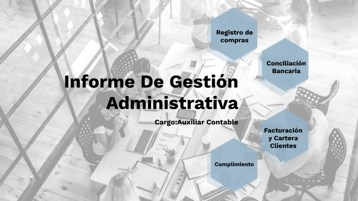 Informe de Gestión Administrativa by Diana Ramirez on Prezi