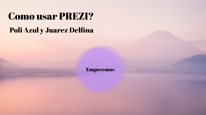 Como usar PREZI? by on Prezi