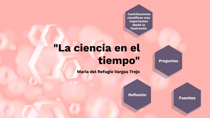 La ciencia en el tiempo by María del Refugio Vargas Trejo on Prezi