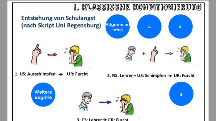 klassische konditionierung experiment schule