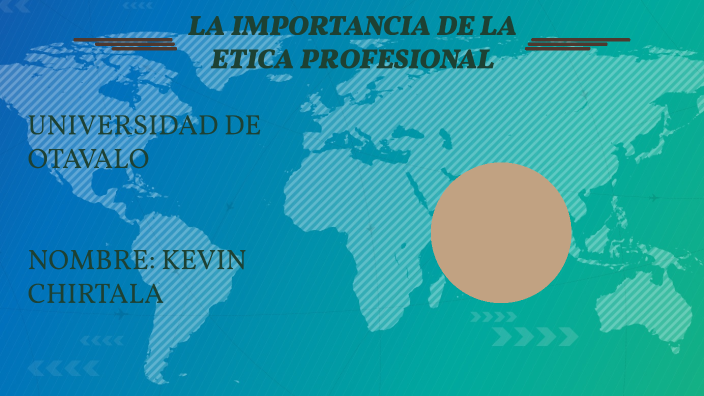 La Importancia De La Etica Profesional By Kevin Ismael Chirtala Caluqui 8898