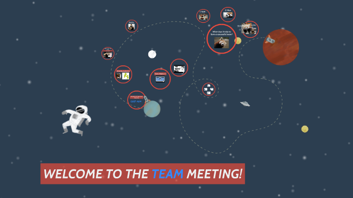 WELCOME TO THE TEAM by on Prezi