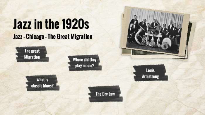 JAZZ IN THE 1920s by project 2n ESO on Prezi