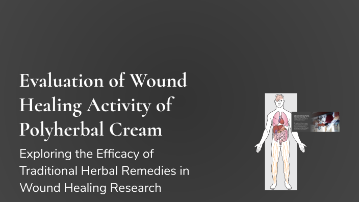 Evaluation of Wound Healing Activity of Polyherbal Cream by Grim Reaper ...