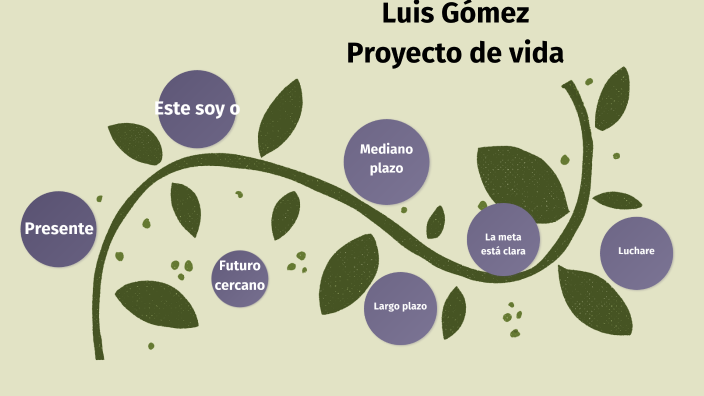 Proyecto de vida by Luis Gómez on Prezi
