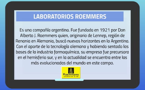 Laboratorio Roemmers By Gonzalo Cairo
