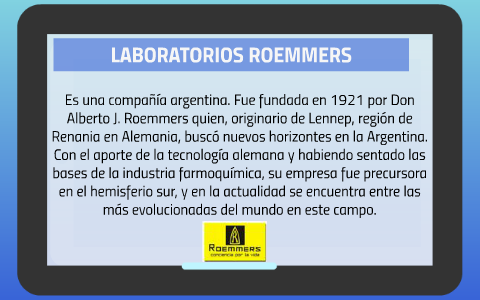 Laboratorio roemmers