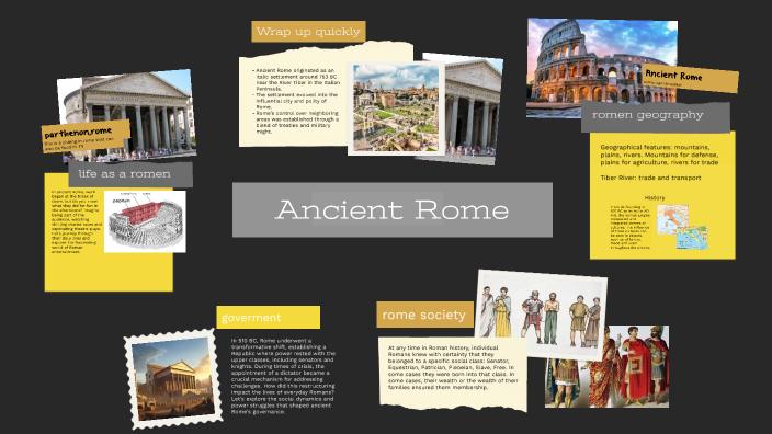 Ancient Rome by kat shadowens on Prezi