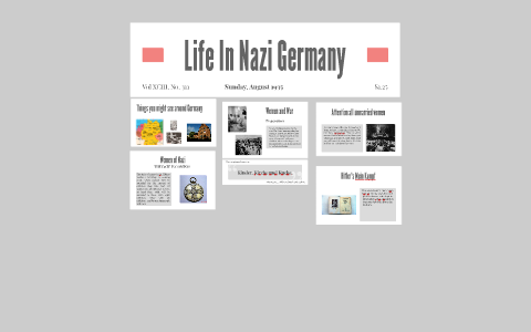 Life In Nazi Germany by Brianna Webb on Prezi