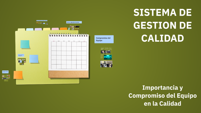 SISTEMA DE GESTION DE CALIDAD by DÉBORAH CÁCERES PEREYRA on Prezi