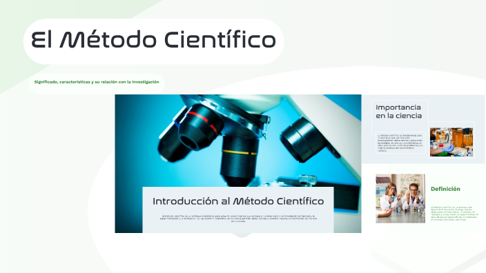 El Método Científico by Jesús Méndez on Prezi