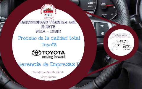 Gestión de Control de Calidad Toyota by carlos vargas